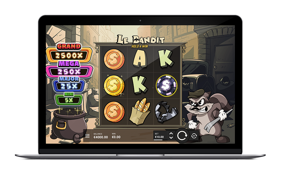 Le Bandit Hold & Win Subpage Screen thumbnail